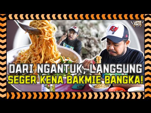 LAPER PAK ~ SENGAJA DATENG PAGI BUAT MAKAN MIE BANGKA ASEN ❗ PERKARA PANGSIT GORENG JADI PANJANGGG❗❗