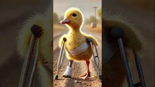 बत्तख का हुआ एक्सीडेंट 😱#short  #duck #ducks #cute