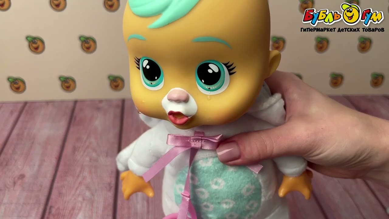 Кукла Cry babies Хани малышка-зайка плачущая  - видео
