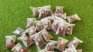 #สอนทำของชำร่วย #ของที่ระลึก #ทำของชำร่วยเอง ถุงหอมปรับอากาศ ถุงดอกไม้แห้ง บุหงา