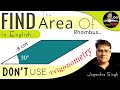 Rhombus and Triangle Properties