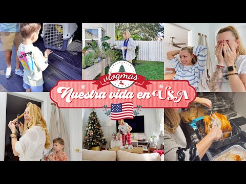 🇺🇸 VLOGMAS🎄 Elaia va a la peluquería en USA y le DESTROZAN el PELO 😱 Vuelta a la rutina en FLORIDA 🏡