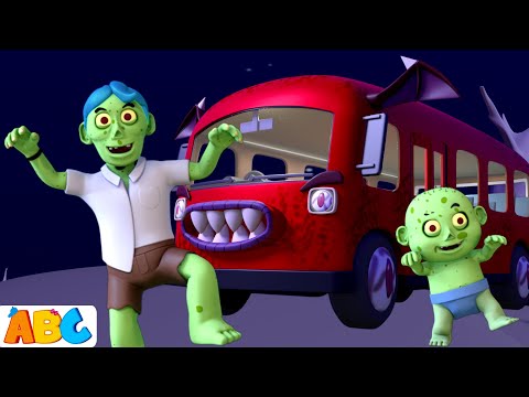 🧟Baby Zombie And Brother Zombie Jumping🤯| 🚍Five Spooky Zombies Riding on a Bus @AllBabiesChannel