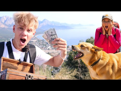НАЙДИ МОЙ КЛАД! ПРЯЧУ 300$ на ГОРЕ в ТУРЦИИ! На Маму НАПАЛИ Собаки!
