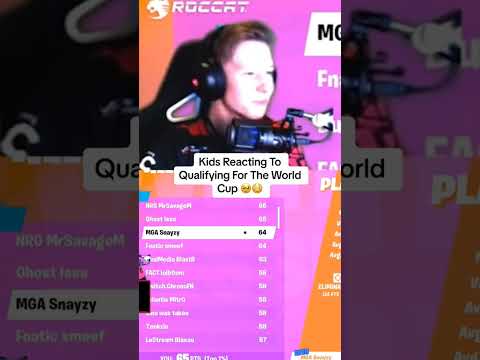 pro's reactions to qualifying to finals #fortnite