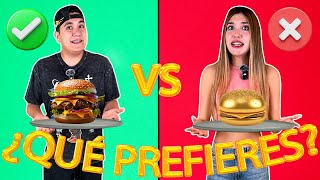 🍔QUE PREFIERES | LOS FLOREZZZ