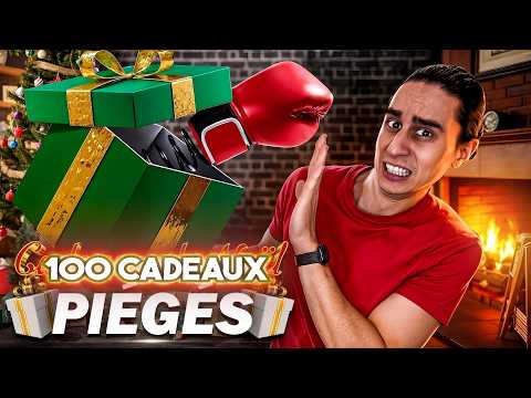 100 CADEAUX PIÉGÉS, 1 SEUL DE VRAI (je montre mes revenus, supprime une vidéo, me fait tatouer…)