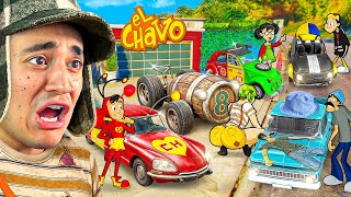 Robando Coches del CHAVO del 8 en GTA 5 !!🍭🥪