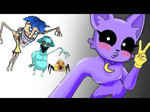 "Creepy INSIDE OUT 2" and Creepy POU Vs Catnap Ep 2 - Poppy Playtime Animation