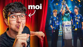J’ai INFILTRÉ les COULISSES SECRÈTES de la World Cup FORTNITE 🤫