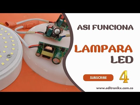 Cómo funciona una lámpara LED 💡 | Electrónica, Circuitos y Solución de Problemas No.4