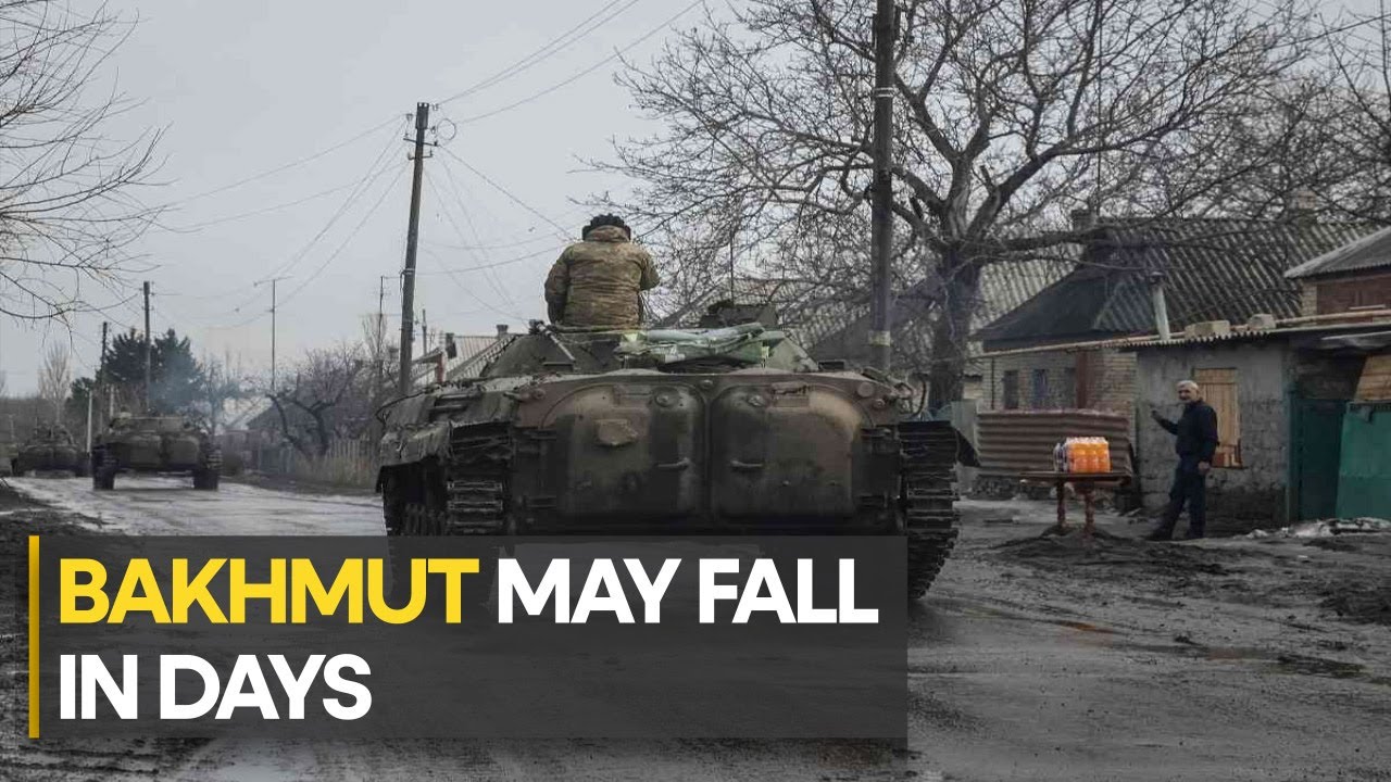 Ukraine's Bakhmut may Fall in Days, says NATO Chief