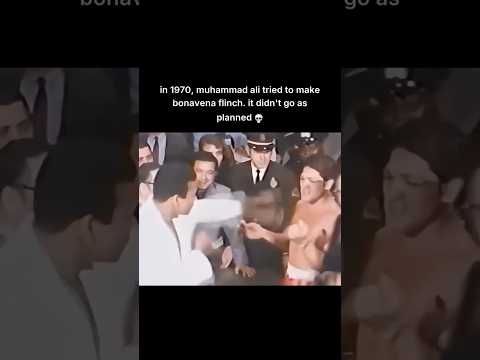 ⚡️Легендарный момент Мухаммада Али и Оскара Беновена ..