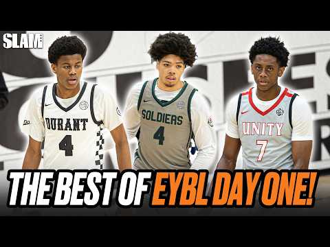 The #1 GUARD in HS RETURNS to EYBL & Tyran Stokes DOMINATES 😈🚨 EYBL Day 1 Recap