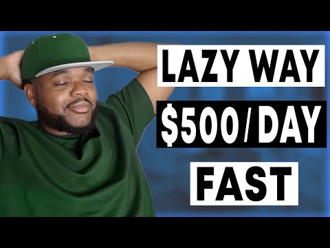 4 Lazy Ways To Earn Money Online In 2025 ($500+/Day) For Beginners