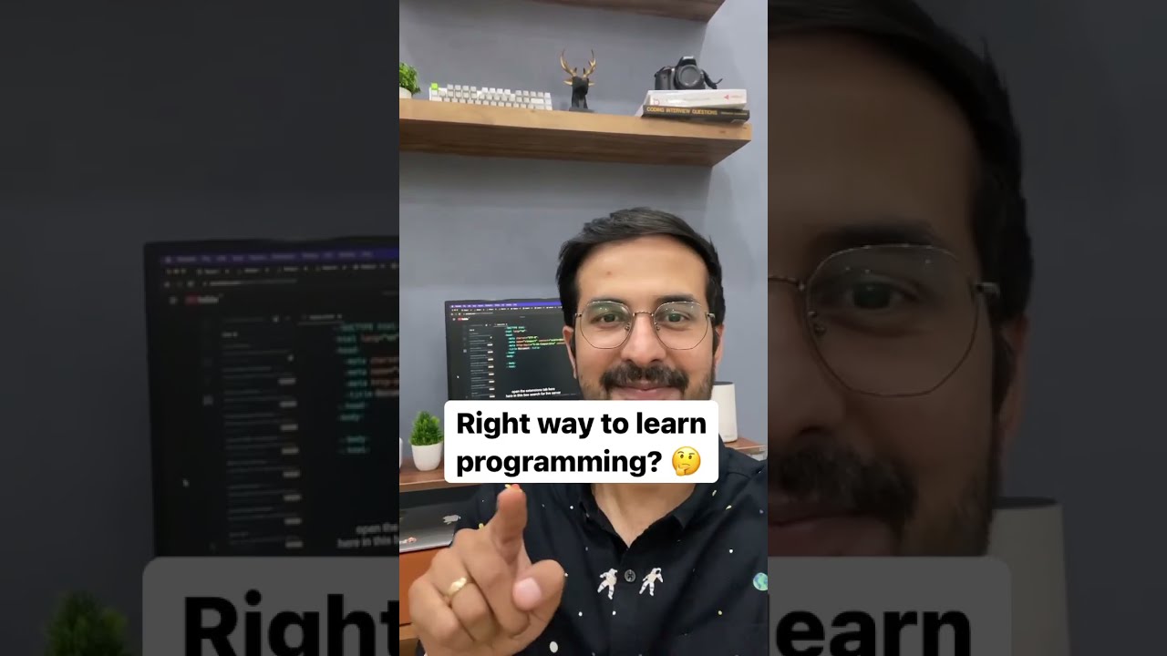 what is the best way to learn programming #programminglife #ytshorts #shortsfeed