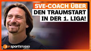 Elversberg-Coach Vincent Wagner im aktuellen sportstudio | ZDFsportstudio