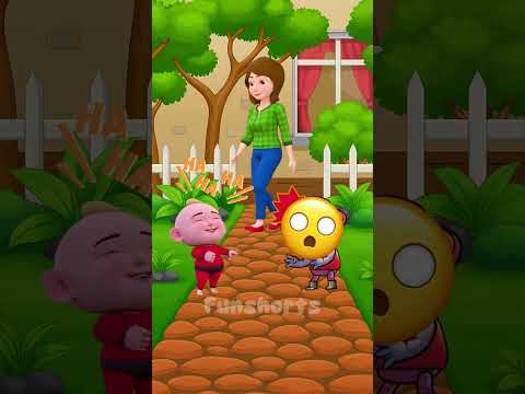 guess the shadow with the zombie #cartoon #funny #comedy #shorts