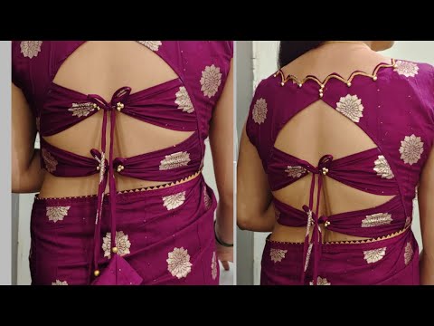 सबसे ज्यादा ट्रेंड में चलने वाला new model blouse design