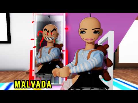 😫Mi gemela malvada quiere deshacerse de mi en Brookhaven 😱/Roblox