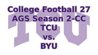 CFB27-AGS Season 2-TCU vs. BYU-Conference Championship
