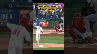 Cristopher Sanchez’s FILTHY Sliders #mlbb #baseball #shorts