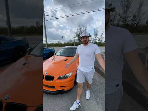 POV: American muscle car guy's first time driving a German V8