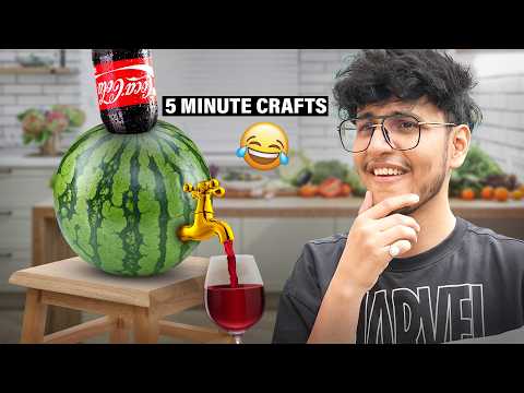 I Actually Tried 5-Minute Crafts Weirdest Life Hacks in 2024