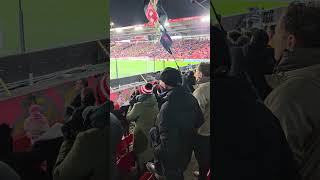 aberdeen fans mocking motherwell fans