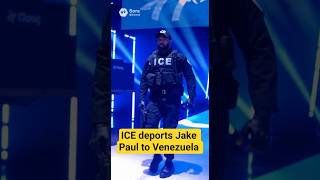 ICE officer makes his RAW debut and deports Jake Paul to Venezuela #ai #maduro #wwe
