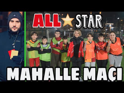 ANNEMLE MAHALLE MAÇI YAPTIK CHALLENGE !! BÜYÜK ÖDÜLLÜ ALL STAR