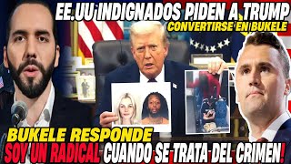 Bukele Responde Fuerte: 'Soy Moderado, Pero Radical con Criminales' ANTE VI0L3NCl@ EN ESTADOS UNIDOS