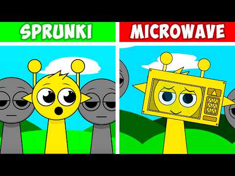 Incredibox Sprunki - Original VS Microwave | Normal Version Vs Microwave Version