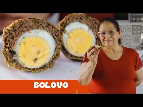 BOLOVO: BOLINHO DE CARNE COM RECHEIO DE OVO| SIMPLESMENTE IRRESISTÍVEL! 🧆🥚