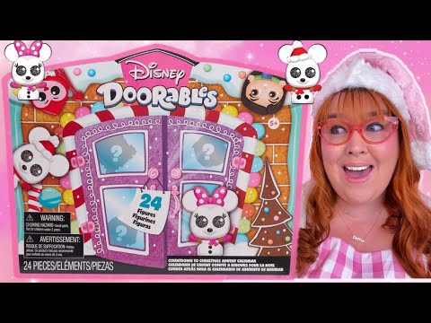 Unboxing Disney Doorables 2024 Advent Calendar!! 🎄🎅🏻❤️💚