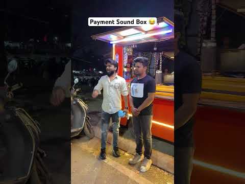 Payment sound box 🤣 | oye indori