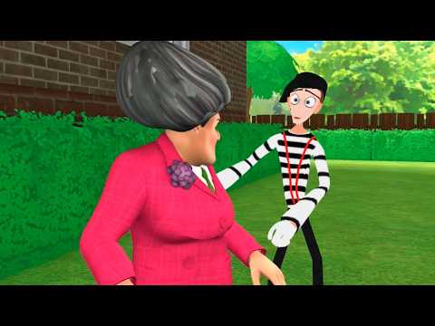 Scary Teacher 3D - Gameplay Walkthrough Part 1 - Mime Level (PC Version)