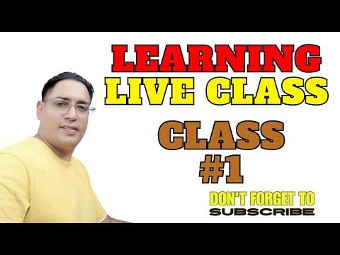 Live Learning Class | Class # 1 | Trading TIK | Follow 24 | #tradingtik | #follow24 | #trading