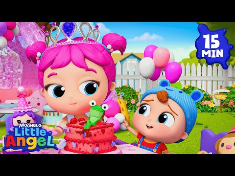 A Magical Toy Birthday! 🧸 | Little Angel And Friends Kid Songs