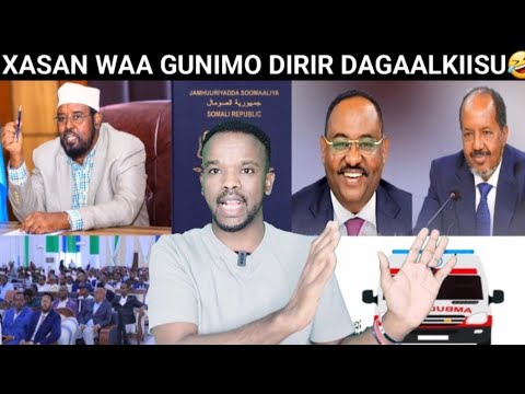 XASAN WAA GUNIMO DIRIRAY, WUXU DIIDAY DHAAWICI CIIDANKA IN LA QAADO, ANAGU WA GOBANIMO DAGAALAMAYNA,