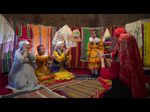 Simple Life of Nomads in the Past: Village Of Bashkortostan