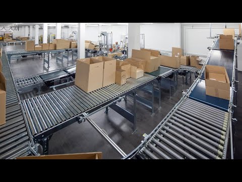 Verpackungsanlage mit Vertikalförderer