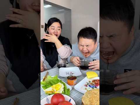 I Fed My Husband Tea With Salt 😁 #foodchallenge #shortsfeed #ytshorts