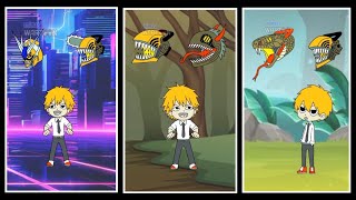 Denji chainsaw man transform
