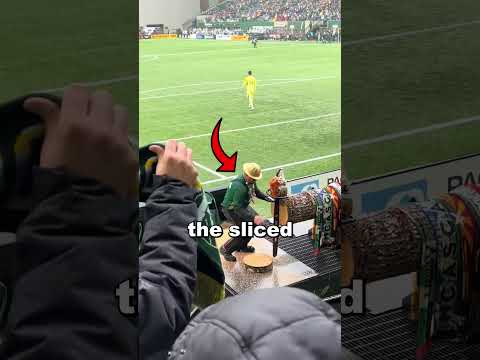 Coolest Way To Celebrate a Soccer Goal! (📸: @timbers.ptfc /TT)