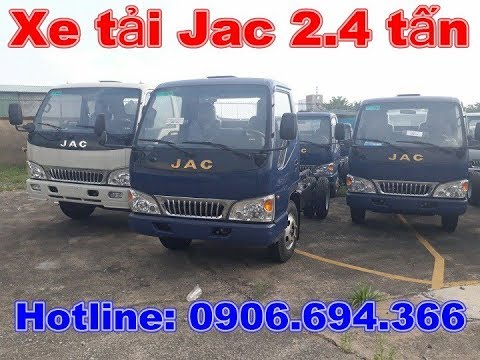 Bán xe tải Jac 2T4, thùng bạt. Trả góp 90% lãi suất cực rẻ