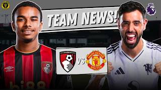 UNCHANGED FROM THE VILLA GAME!  Bournemouth vs Man Utd | Vitality Stadium! Pre-Match LIVE!