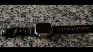 Installing Higgs Sport Strap on Apple Watch Ultra 3
