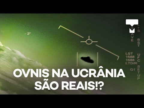 O que são os OVNIs filmados durante a guerra UCRÂNIA x RÚSSIA