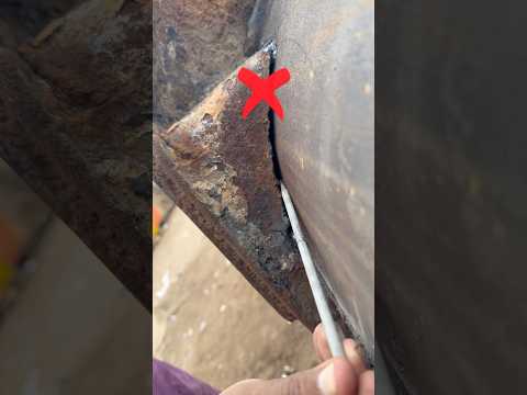 Correct ways to stick welding 7018#skills#welding#ideas#weldingskills